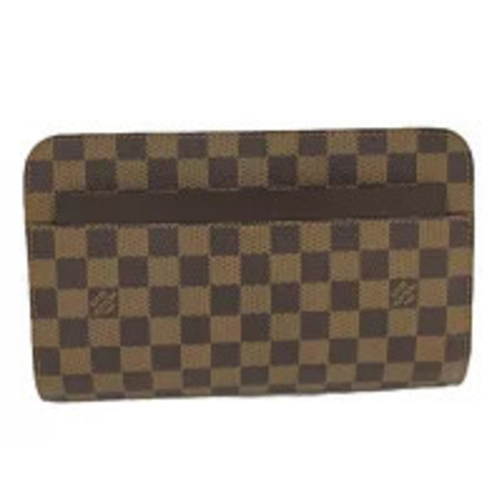 LOUIS VUITTON Saint Handbag Damier Ebene Brown